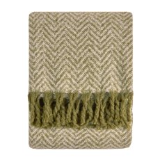 Furn Tweedie Throw Green Furn Tweedie Throw Green