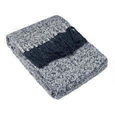 Furn Weaver Throw Navy Furn Weaver Throw Navy