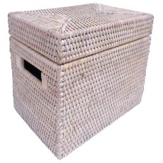 Lows Artisan Weave Rectangular Storage Box With Lid