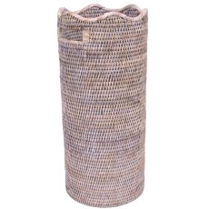 Lows Rattan Umbrella Stand With Metal Insert