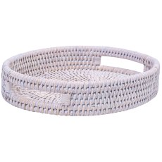 Lows Rattan Coastal Oval Bath Tray