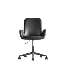 Faraday Swivel Chair in Charcoal Fabric Faraday Swivel Chair in Charcoal Fabric