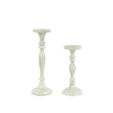 Gallery Direct Alzira Candlestick Green