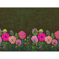 Aquarelle Ensley Kingsize Bedspread Runner Moss Aquarelle Ensley Kingsize Bedspread Runner Moss