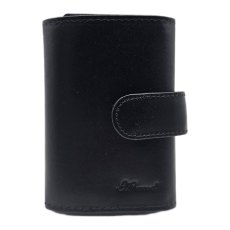 Ashwood Leather Premium Bi-fold Wallet Pop-up Card Holder Black Ashwood Leather Premium Bi-fold Wallet Pop-up Card Holder Black