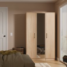 Pax Triple Mirror Robe Pax Triple Mirror Robe