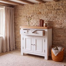 Hamilton White Small Sideboard