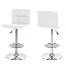 Hot Bar Stool White