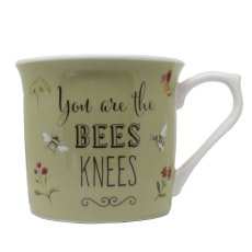 Bee Happy Green Mug Bee Happy Green Mug