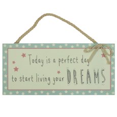 Dreams Rectangle Plaque