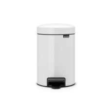 Brabantia NewIcon Pedal Bin White Brabantia NewIcon Pedal Bin White