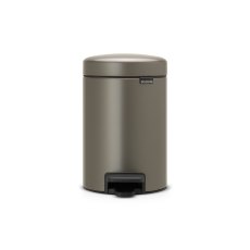 Brabantia NewIcon Pedal Bin Platinum Brabantia NewIcon Pedal Bin Platinum