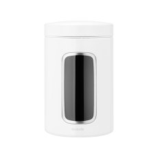 Brabantia White Window Canister