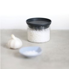 Brabantia Grey 0.3L Stackable Glass Jars