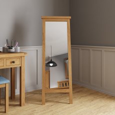 Norfolk Oak Cheval Mirror Norfolk Oak Cheval Mirror