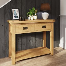 Norfolk Oak Console Table Norfolk Oak Console Table