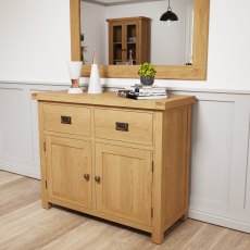 Norfolk Oak 2 Door Sideboard