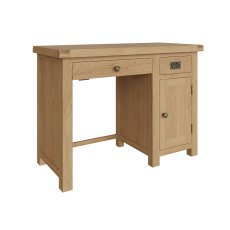 Norfolk Oak Single Computer Desk