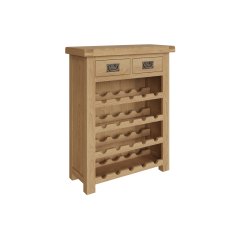 Norfolk Oak Small Wine Rack