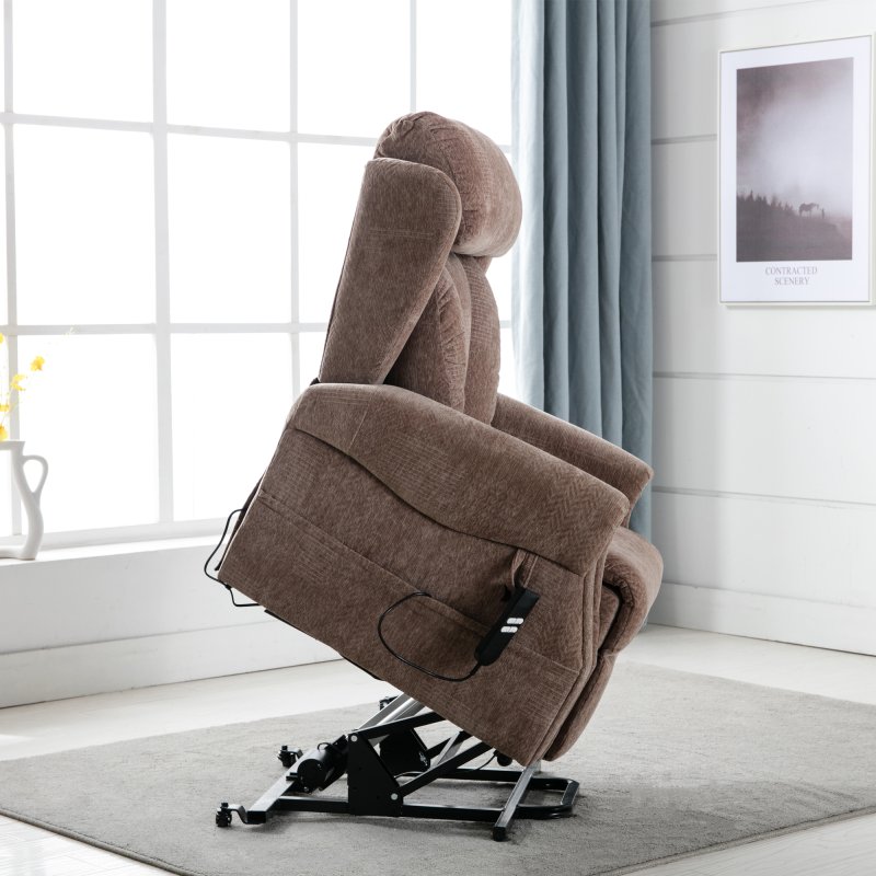 Dual motor riser recliner online chair fabric