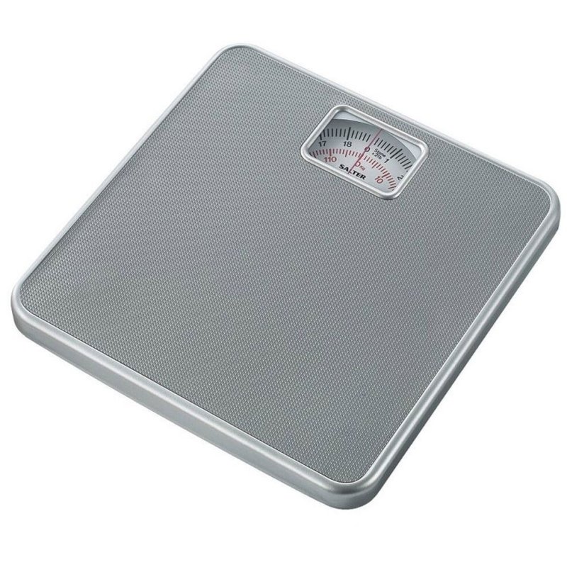 My Personal Scale White & Grey Mechanical Bathroom Scale