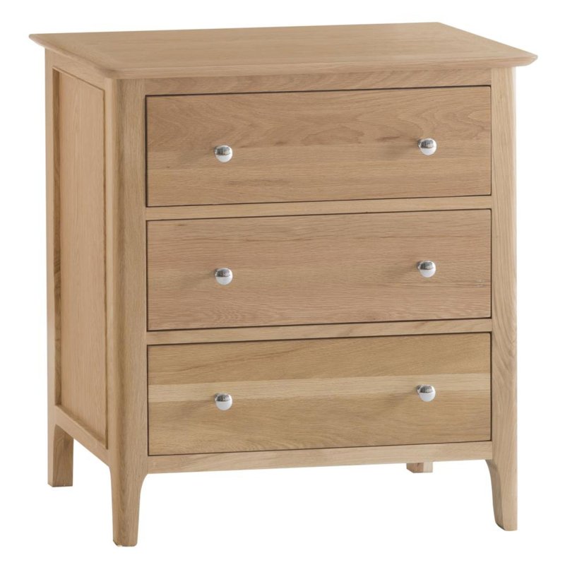 Coastal 3 Drawer Chest