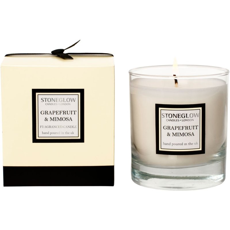 Stoneglow Grapefruit & Mimosa Tumbler Candle