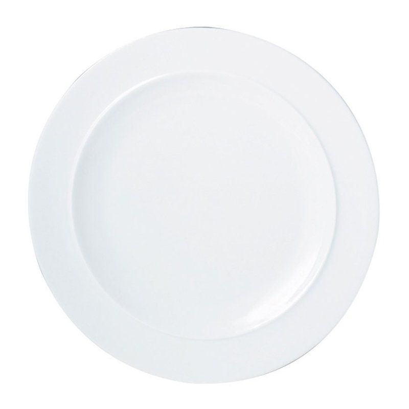 Denby White Dinner Plate