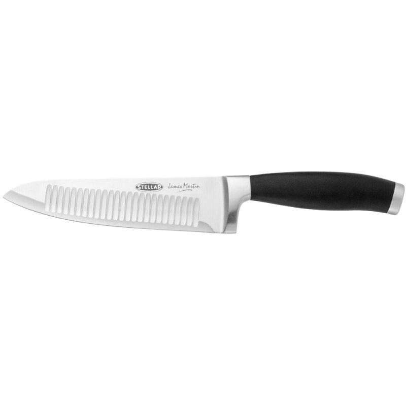 Stellar James Martin Scalloped Chefs Knife