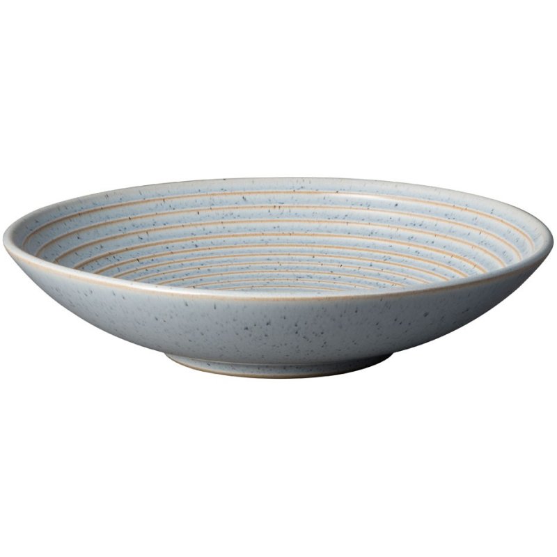 Denby Studio Blue Pebble Medium Ridged Bowl