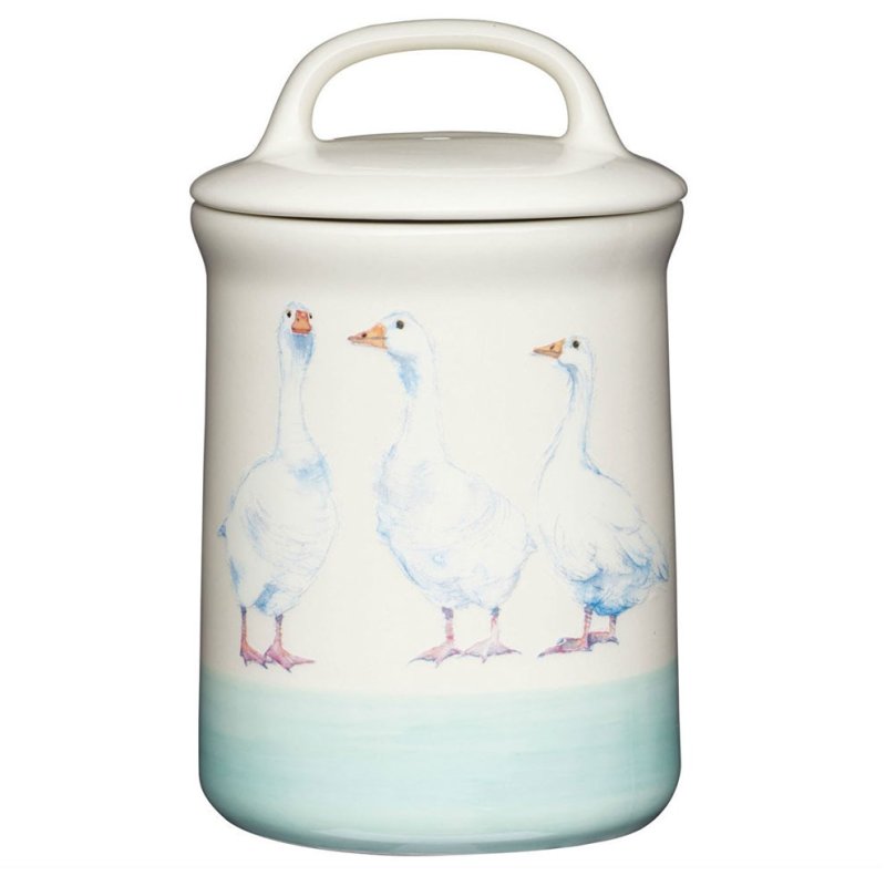 Apple Farm Geese Sugar Jar