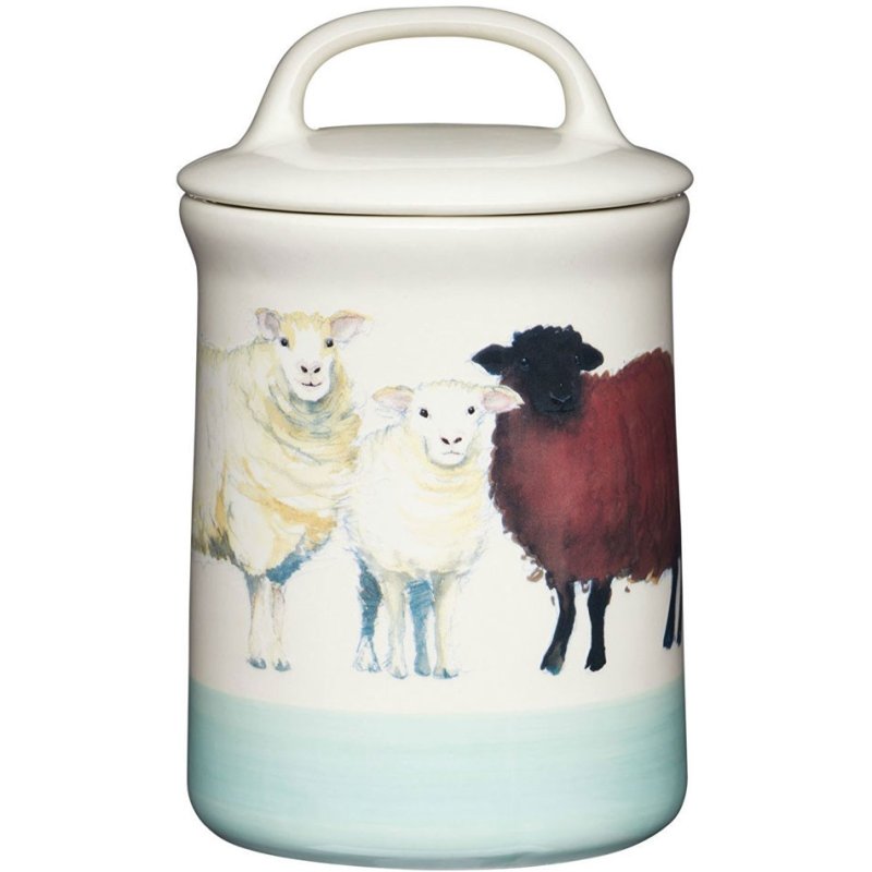 Apple Farm Sheep Coffee Jar