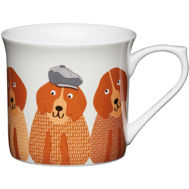 Kitchencraft Dogs Fluted Mug