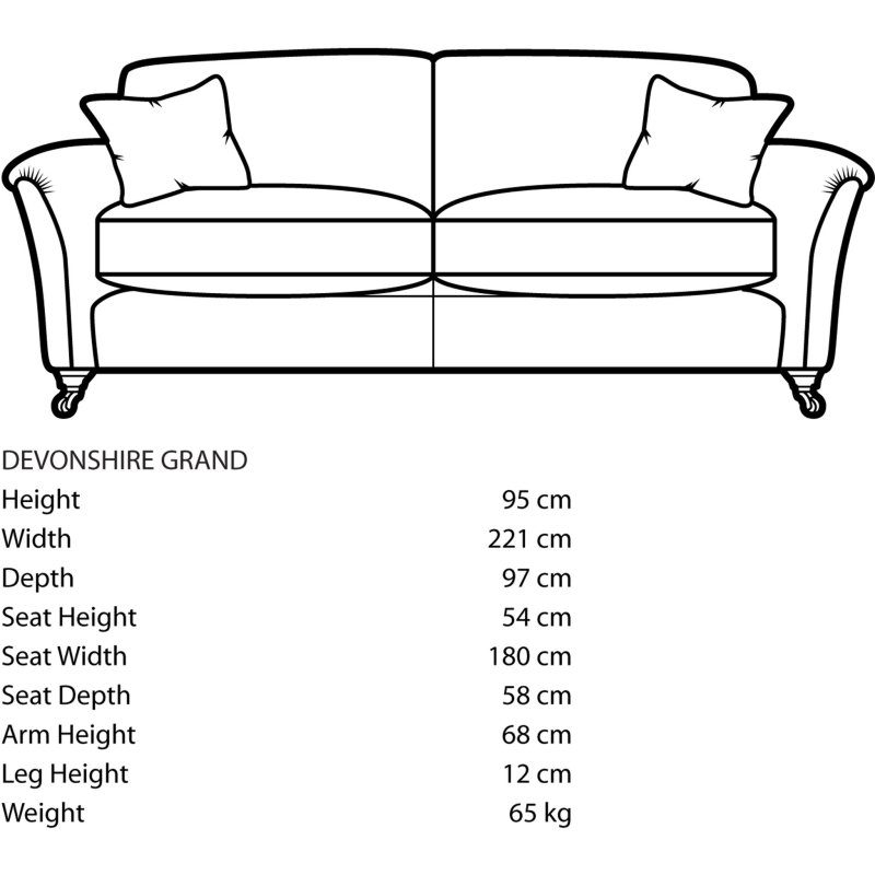 Parker Knoll Devonshire Grand Sofa Aldiss Of Norfolk