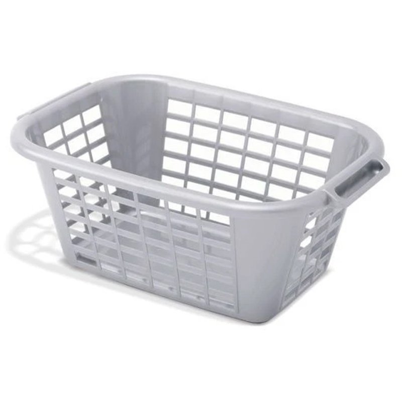 Addis Metallic 40L Rectangular Laundry Basket