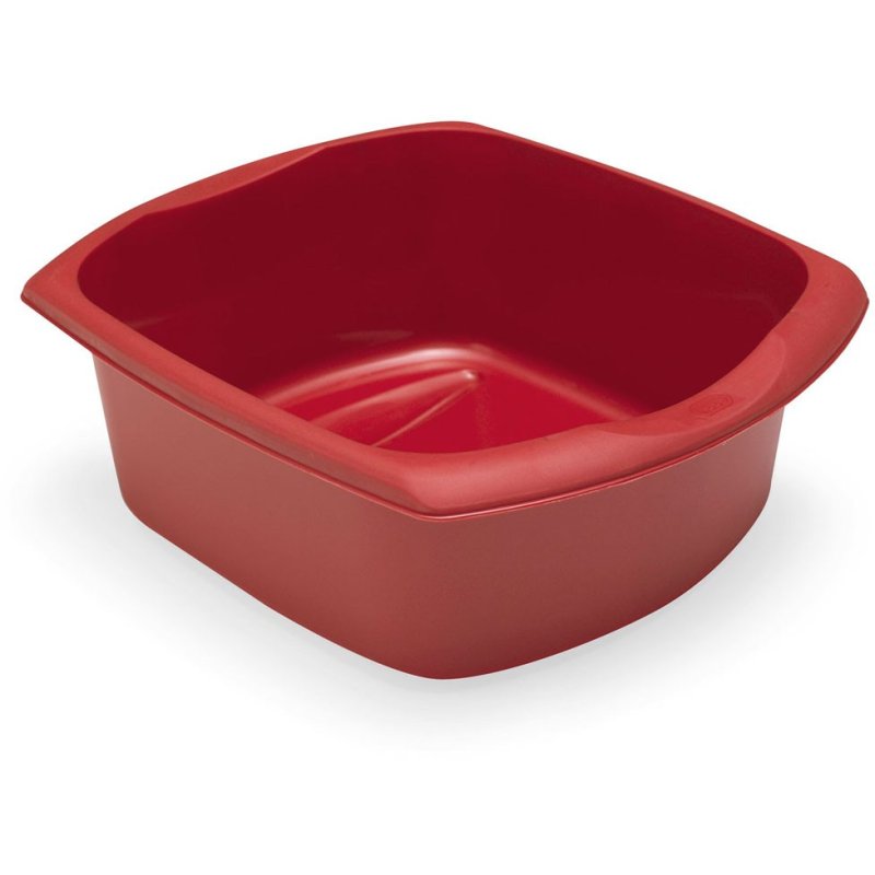 Addis Roasted Red 9.5L Rectangular Washing Up Bowl