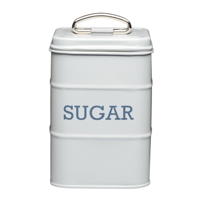 Living Nostalgia Grey Sugar Canister