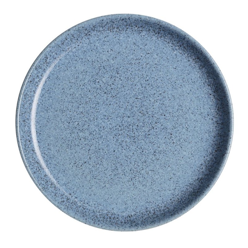 Denby Studio Blue Flint Medium Coupe Plate