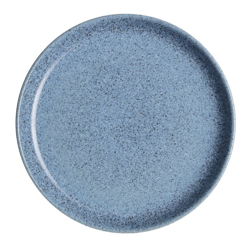 Denby Studio Blue Flint Medium Coupe Plate