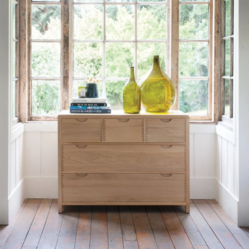 Ercol Ercol Bosco 5 Drawer Wide Chest