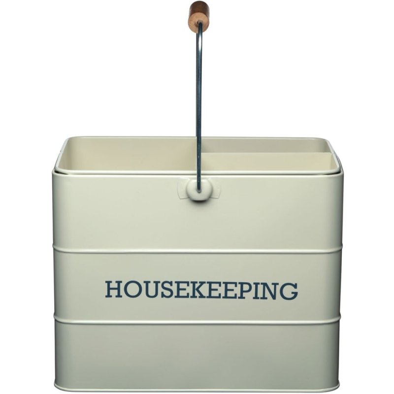 Living Nostalgia Antique Cream Housekeeping Box