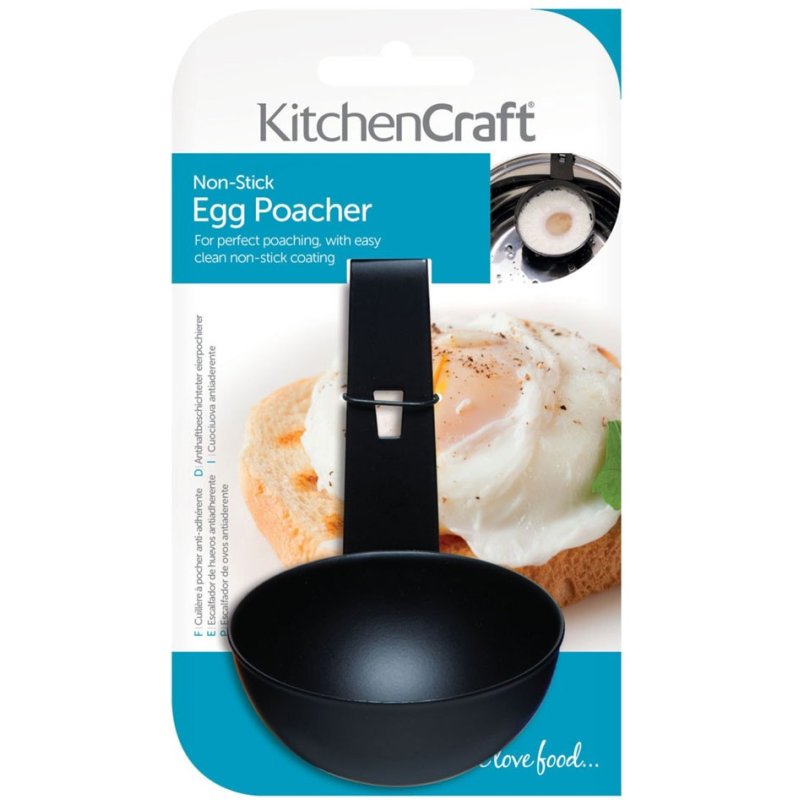 Kitchencraft Single Non Stick Egg Poacher