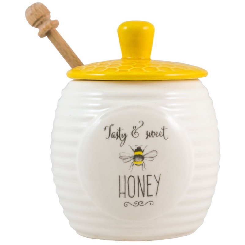 Bee Happy Honey Pot