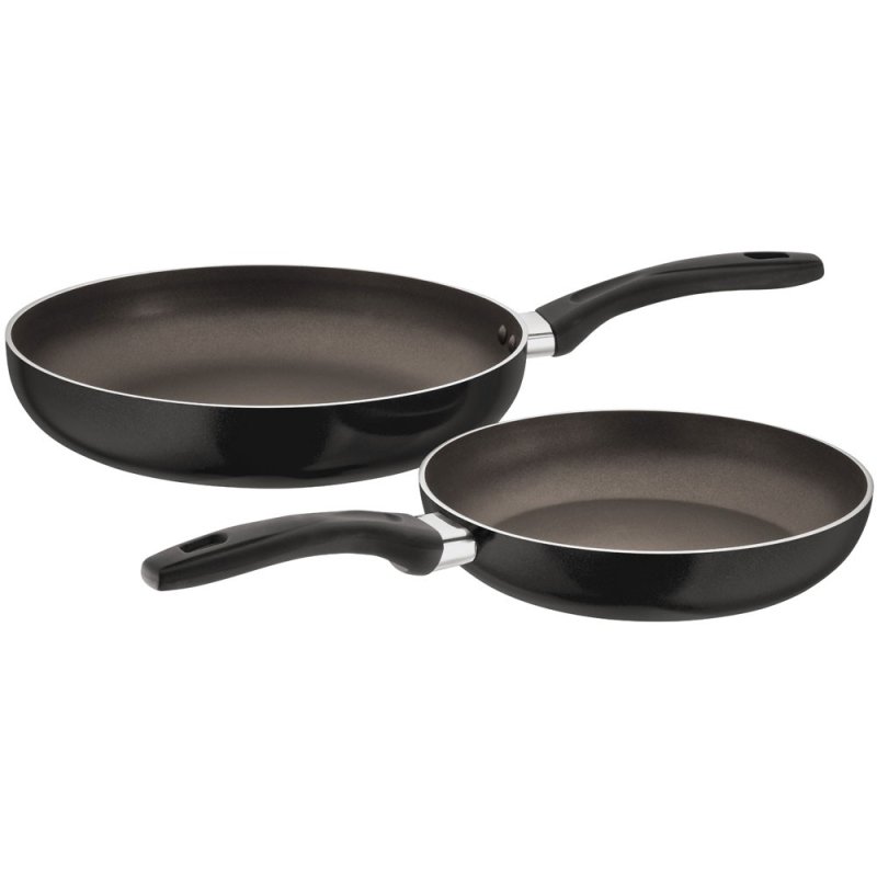 Judge 2 Piece Radiant Black Fry Pan Set