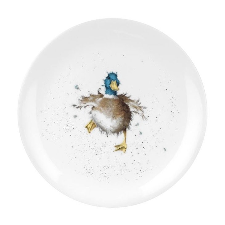 Wrendale Waddle Quack Coupe Plate