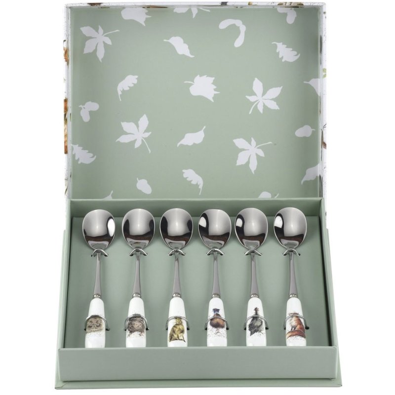 Wrendale Set of 6 Teaspoons