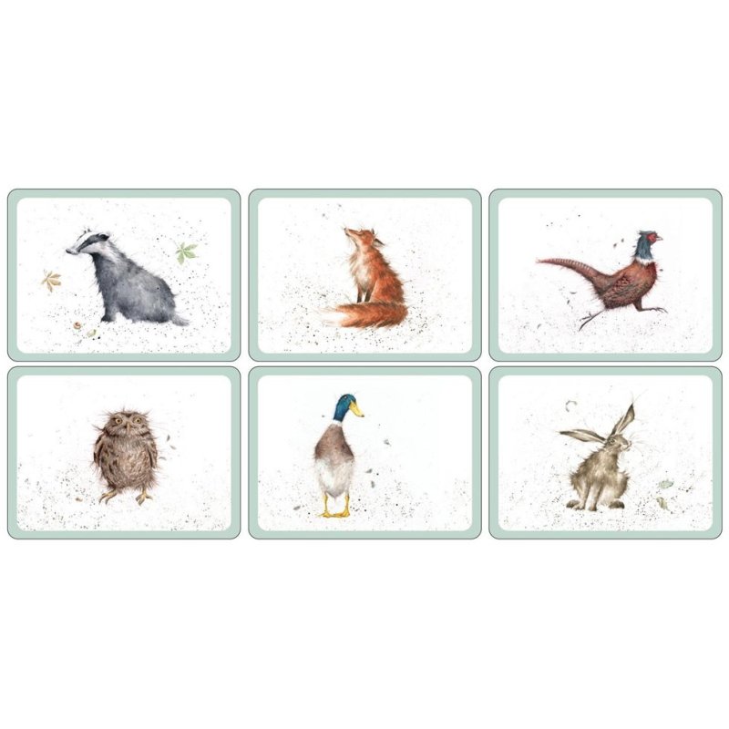 Wrendale Set of 6 Placemats