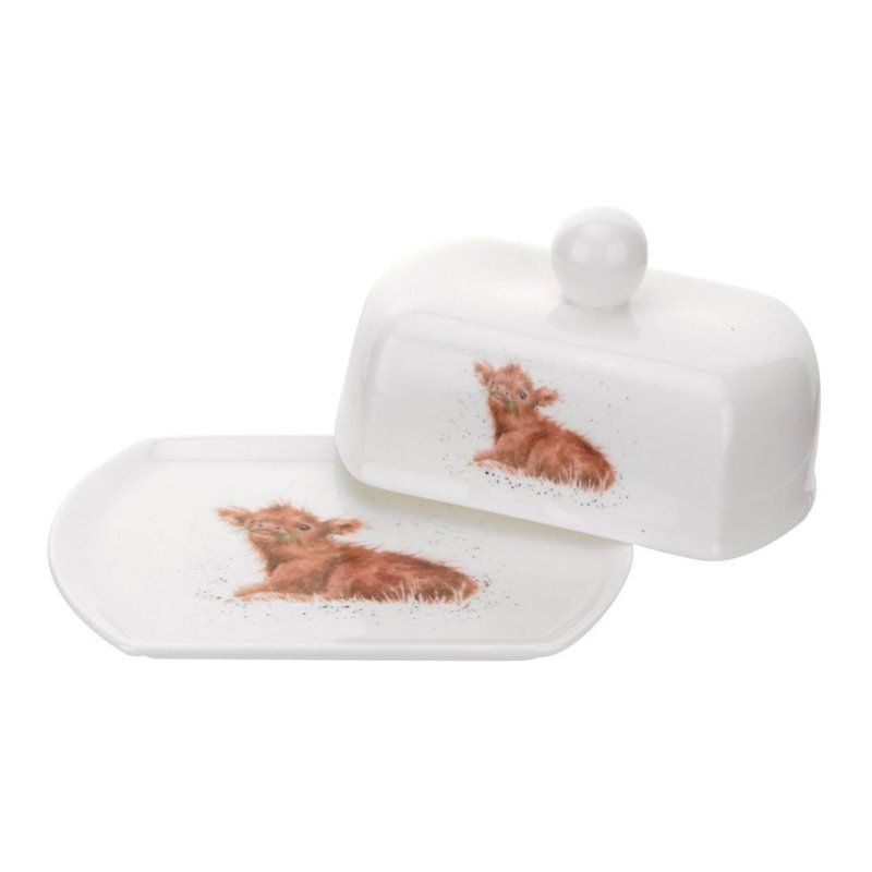 Wrendale Calf Covered Butter Dish