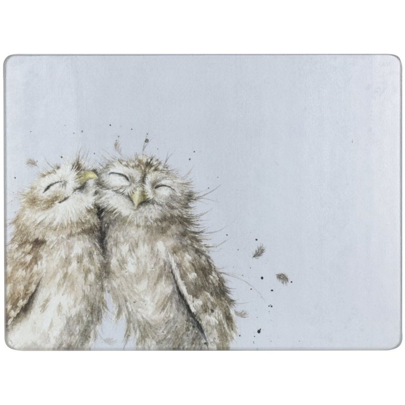 Wrendale Owl Glass Worktop Saver