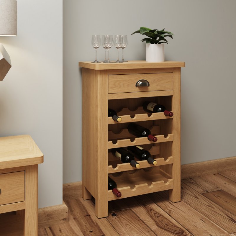 Hastings Wine Cabinet in Oak
